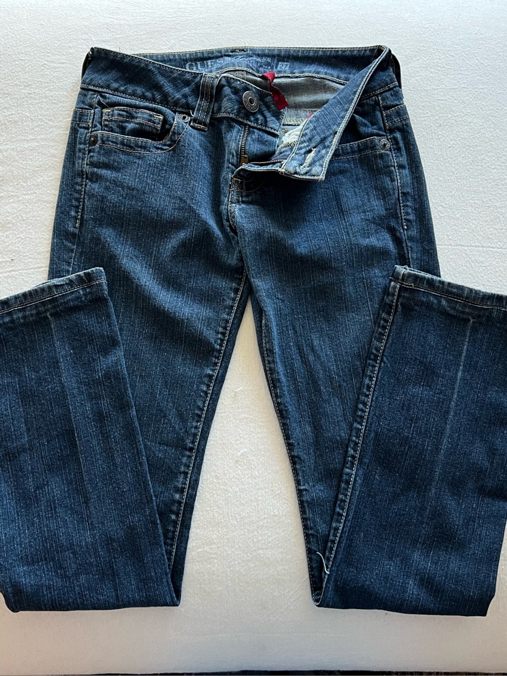 Guess Low Rise Dark Wash Bootcut Jeans